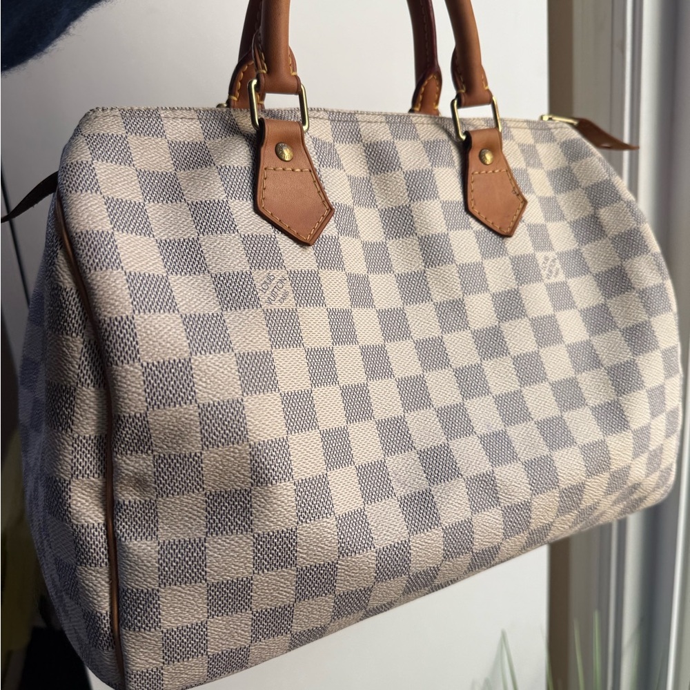 Louis Vuitton Speedy 30 Azur Damier - Picture 3 of 11